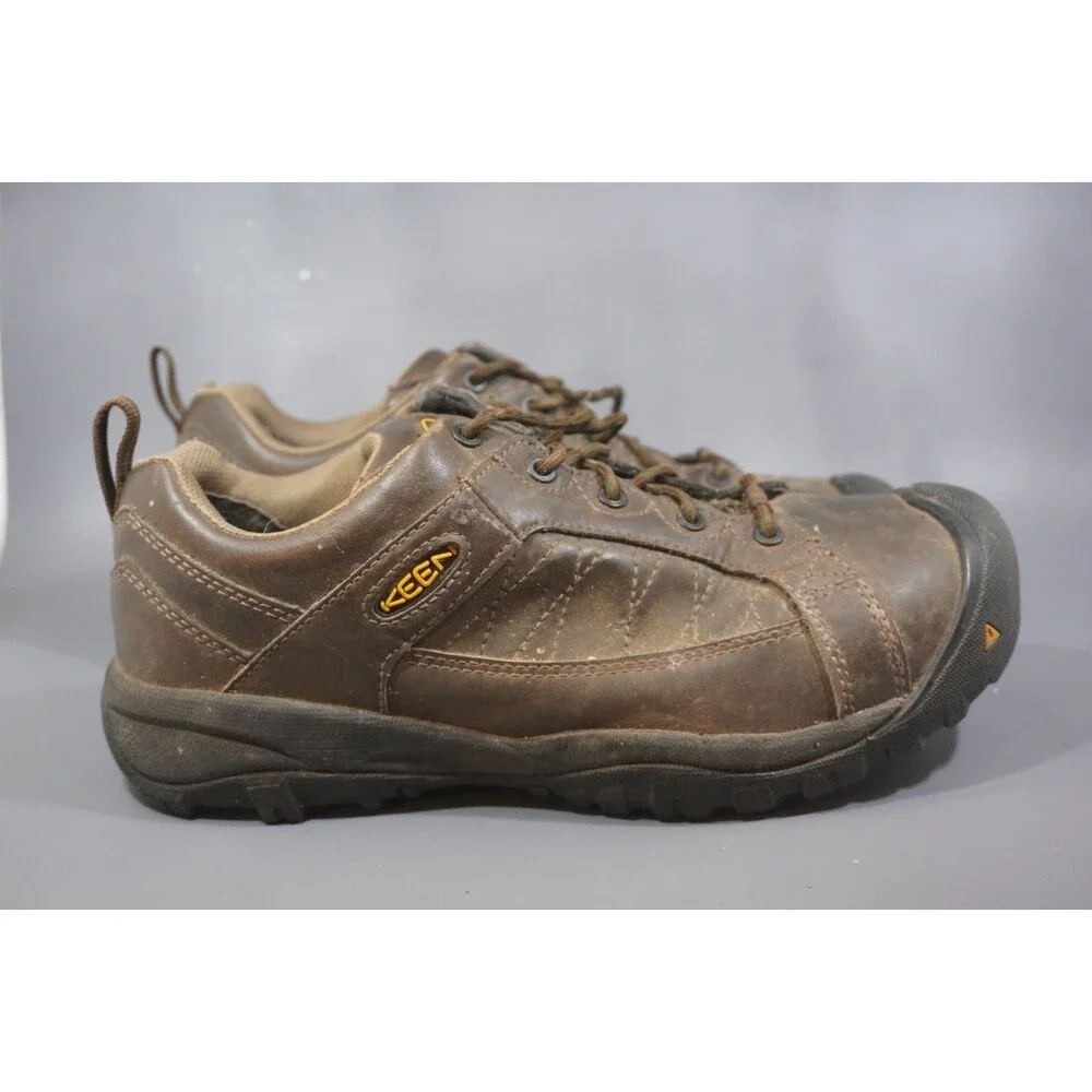 KEEN Utility Mesa Men's SIZE 10.5 D Low Steel Toe ESD Work Shoe